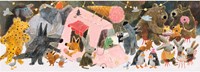 Djeco puzzel 100 stukjes - The park - kleurrijke kinderpuzzel