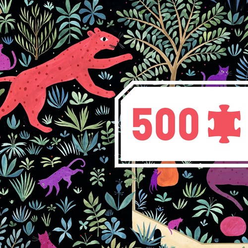 Djeco puzzel - 500 stukjes - kattenrijk - legpuzzel voor kinderen-2