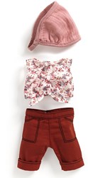 Djeco vêtements de poupée Burgundy - tenue élégante pour poupées