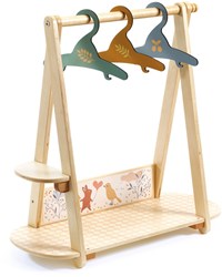 Djeco accessoires Groot kledingrek poppenkast - FSC hout