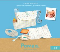 Djeco accessoires Mealtime set - accessoires poupée en bois FSC-3