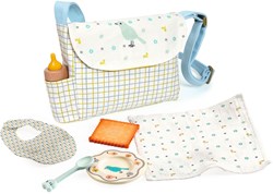 Djeco accessoires Mealtime set - accessoires poupée en bois FSC