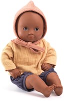 Djeco poppen 32 cm babypop Mimosa - zachte pop met slaapogen