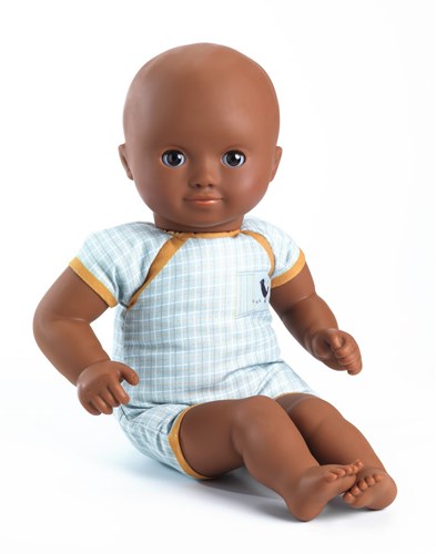 Djeco poppen 32 cm babypop Mimosa - zachte pop met slaapogen-2
