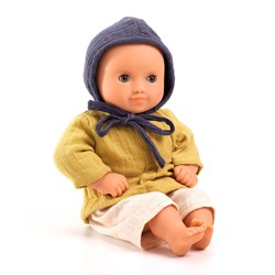 Djeco poppen babypop Camomille 32 cm met zachte vinyl armen