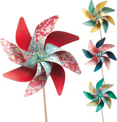 Djeco knutselset windmolens Sweet - FSC MIX creatief speelgoed
