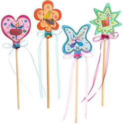 Djeco knutselset Little Fairies - creatieve toverstafjes maken