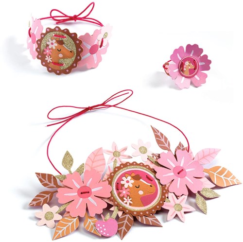 Djeco coffret créatif Delicate Medallions bijoux à créer - jouet créatif-3