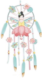 Djeco kit créatif attrape-rêves Fée Lotus - set créatif pour enfants