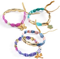 Djeco knutselset armbanden maken Stylish and golden FSC MIX