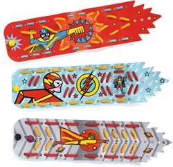 Djeco kit créatif Superpower - bracelets créatifs FSC MIX