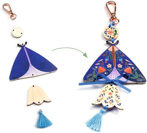 Djeco coffret créatif Butterflies - création de bijoux pour enfants-2