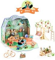 Djeco kit créatif maison Mi House - jouet créatif Olive-2