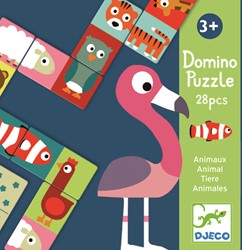 Djeco educatief spel DominoAnimo-puzzle
