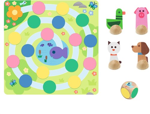 Djeco coffret jeux de ferme - jouet éducatif pour enfants-2