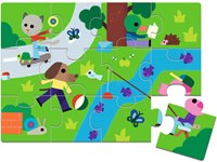 Djeco coffret jeux de ferme - jouet éducatif pour enfants-3