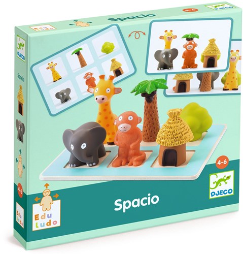 Djeco educatief spel Eduludo Spacio - FSC houten denkspel voor kinderen-2
