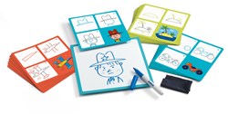Djeco tekenset Step by Step Arthur and Co - educatief speelgoed FSC