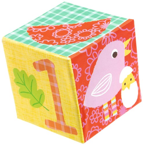 Djeco houten blokken Forest blocks - stapeltoren karton FSC-3
