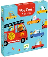 Djeco jeu PinPon - jeu coopératif pompiers FSC MIX-2