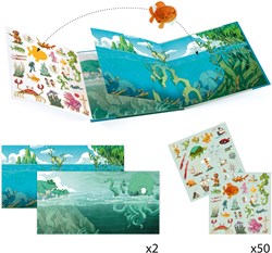 Djeco stickers zee avontuur - herbruikbare stickers boek