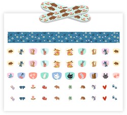 Djeco autocollants pour ongles Mimi - body art créatif pour enfants