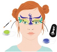 Djeco coffret body art - maquillage et accessoires Rio de Janeiro-3