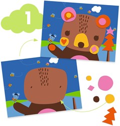 Djeco creatieve speelgoeddoos De muis en zijn vrienden - multi-activiteiten FSC