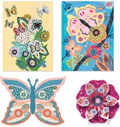 Djeco coffret créatif Flower Box - boîte multi-activités fleurs