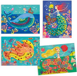 Djeco mozaïek knutselset The Mermaids' Song - creatief speelgoed