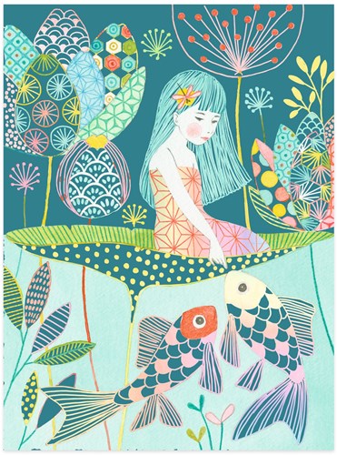 Djeco cartes à gratter L'étang - set créatif pour enfants-3