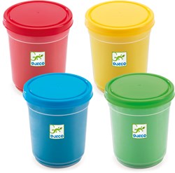 Djeco 4 pots de pâte à modeler