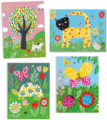 Djeco schilderen Small Dots creatieve kleurset voor peuters