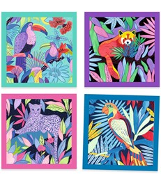 Djeco cadeau coloriage plaisir FSC MIX pages à colorier Selva enfants