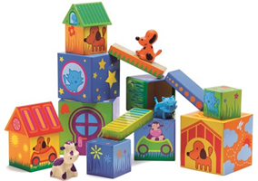 Jeux de construction et tours empilables Djeco - apprendre en jouant