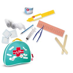 Ses dokterskoffer speelgoedset voor kinderen - rollenspel dokter