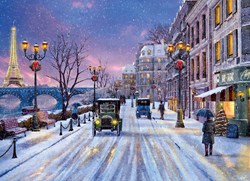 Eurographics puzzel Christmas Eve in Paris - 1000 stukjes