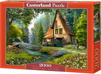 Castorland puzzle Dominic Davison - puzzle Toadstool Cottage - 2000 pièces paysage-2