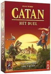999 Games Catan kaartspel Het Duel strategisch spel voor 2 spelers