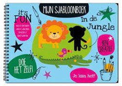 Image Books Mijn sjabloonboek-in de jungle. 4+