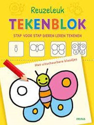 Deltas Planet Happy Deltas Reuzeleuk tekenblok
