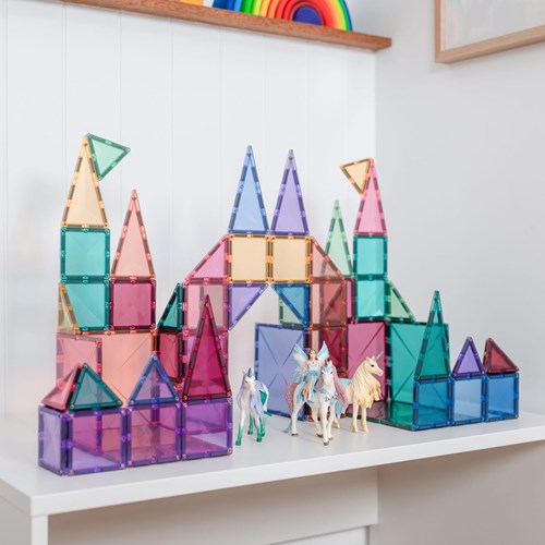 Connetix Pastel Starter Set 64 pieces-3