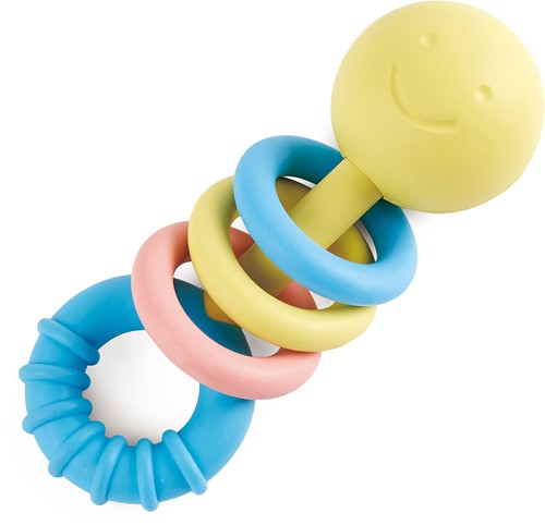 Hape Baby rammelaar met bijtringen