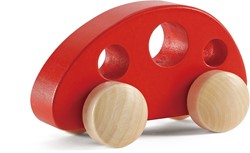 Minibus en bois Hape - Rouge