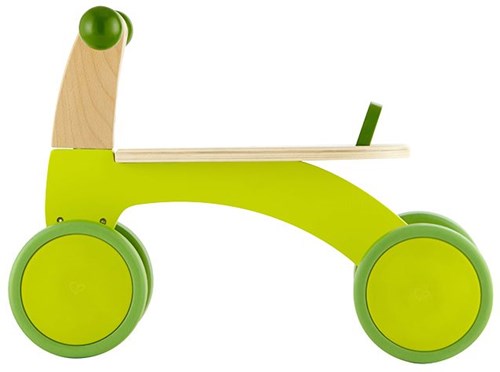 Hape houten loopfiets groen - loopfiets voor peuters en kleuters-3