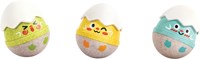 Hape baby rammelaar set Happy Hatchlings wiebelrammelaars multicolor