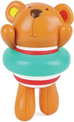Hape Jouet de bain ours à remonter - Ours nageur