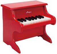 Hape piano speelgoedinstrument rood - houten kinder piano-2
