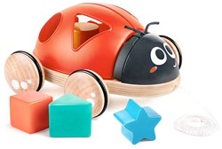Hape trieur de formes coccinelle jouet en bois éducatif bébé