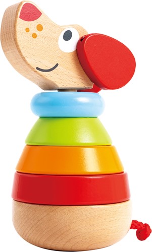Hape Stapelfiguur blaffende Pepe